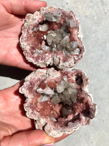 Pink Amethyst Whole Geode 004