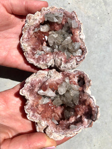 Pink Amethyst Whole Geode 004