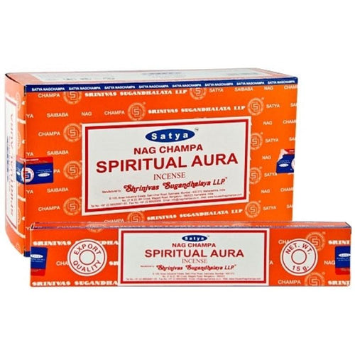 Satya SPIRITUAL AURA Incense