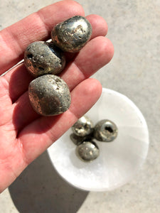 Pyrite - Tumbled Stone