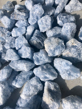 Load image into Gallery viewer, Small Blue Calcite Rough Chunk