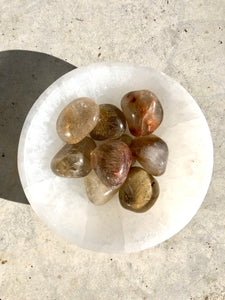 Rutilated Quartz - Tumbled Stone