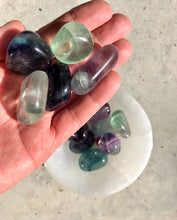 Load image into Gallery viewer, Rainbow Fluorite - Tumbled Stone
