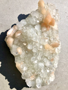 Apophyllite/Stilbite Cluster 002