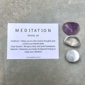 Meditation - Crystal Kit