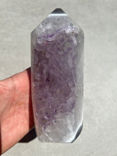 Load image into Gallery viewer, Agate/Amethyst Tower 003